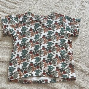 Kate Quinn Cotton Floral Kids T-Shirt - Multicolor